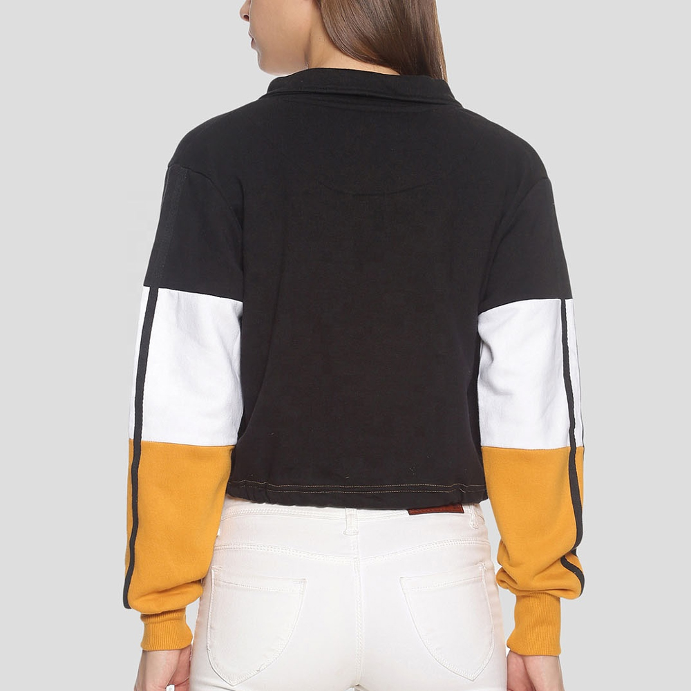 Women Crop Top Hoodies