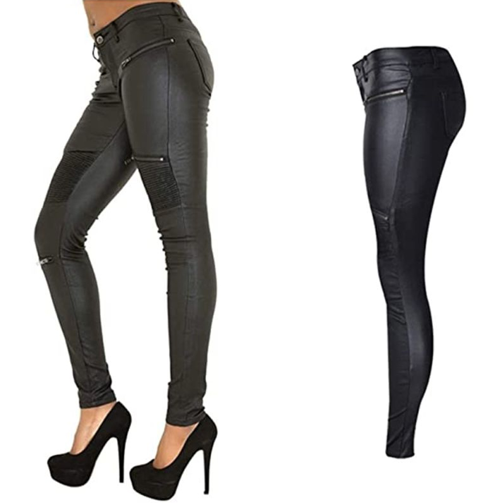 Women Leather Pants