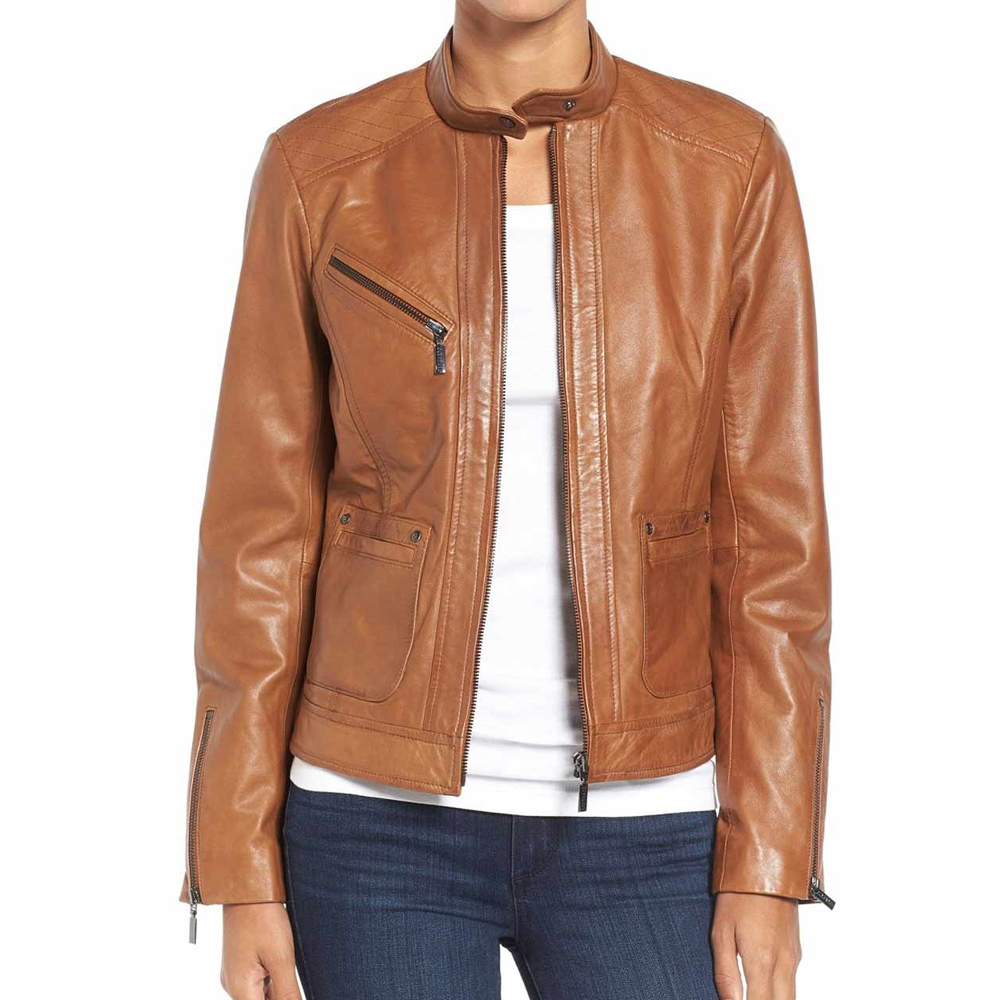 Women Leather Jacket